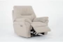 Anderson Sand Power Recliner with Power Headrest & USB - Side
