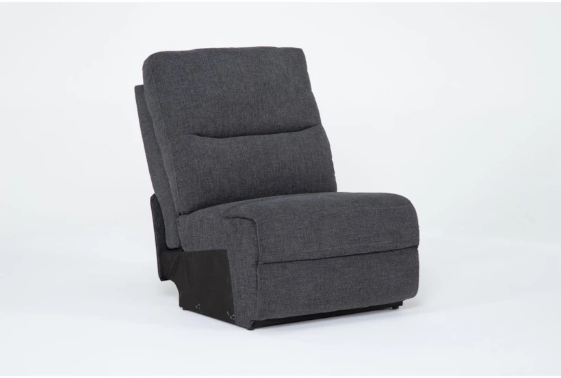 Anderson Grey Armless Chair - 360