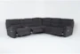Anderson Grey 6 Piece Power Reclining Modular Sectional with Power Headrest & USB - Side