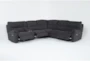 Anderson Grey 6 Piece Power Reclining Modular Sectional with Power Headrest & USB - Side