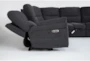 Anderson Grey 5 Piece Power Reclining Modular Sectional with Power Headrest & USB - Side
