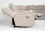 Anderson Sand 7 Piece Power Reclining Modular Sectional with Power Headrest & USB - Detail