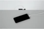 Julia Grey II 2-Drawer Nighstand With USB - Detail