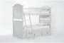 Julia Grey II Full Over Full Bunk Wood Bed With Storage - Side