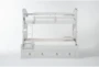 Julia Grey II Twin Over Full Wood Bunk Bed With Storage - Signature