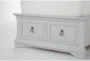 Julia Grey II Twin Wood & Upholstered Storage Bed - Detail