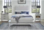 Arris White King Wood & Upholstered Platform Bed - Room