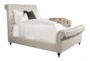 Jacqueline Queen Upholstered Sleigh Bed - Signature
