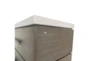 Paxten Grey Two-Tone 2-Drawer Nightstand With Led Light - Detail