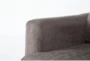 Basil Grey 3 Piece Queen Sleeper Sofa, Love & Chair Set - Detail