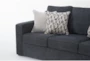 Monterey Twilight Blue 95" 4 Piece Sofa, Loveseat, Arm Chair & Ottoman Set - Detail