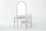 Julia Grey II Vanity & Chair - Side