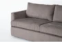 Basil Grey 93" 2 Piece Sectional with Right Arm Facing Chaise - Detail