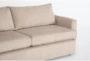 Basil Putty 93" 2 Piece Sectional with Left Arm Facing Chaise - Detail