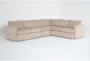 Basil Putty 125" 4 Piece Sectional - Side