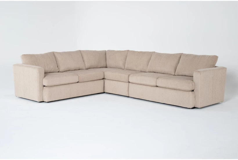 Basil Putty 125" 4 Piece Sectional - 360
