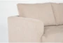 Basil Putty 125" 4 Piece Sectional with Right Arm Facing Chaise - Detail