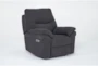 Anderson Grey Power Recliner with Power Headrest & USB - Signature
