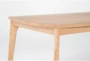 Mariko 78-96" Extendable Dining With Bench And Arm Chair Set For 6 - Detail