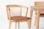 Mariko 78-96" Extendable Dining With Bench, Side Chair And Arm Chair Set For 6 - Detail