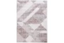 7'6"X9'6" Rug-Quinn Taupe & Grey Modern Triangles Machine Washable - Signature