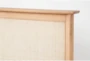 Mariko King Cane Wood & Cane Storage Bed - Detail