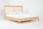 Mariko King Cane Wood & Cane Storage Bed - Side