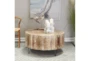 Russ Drum Round Coffee Table - Room