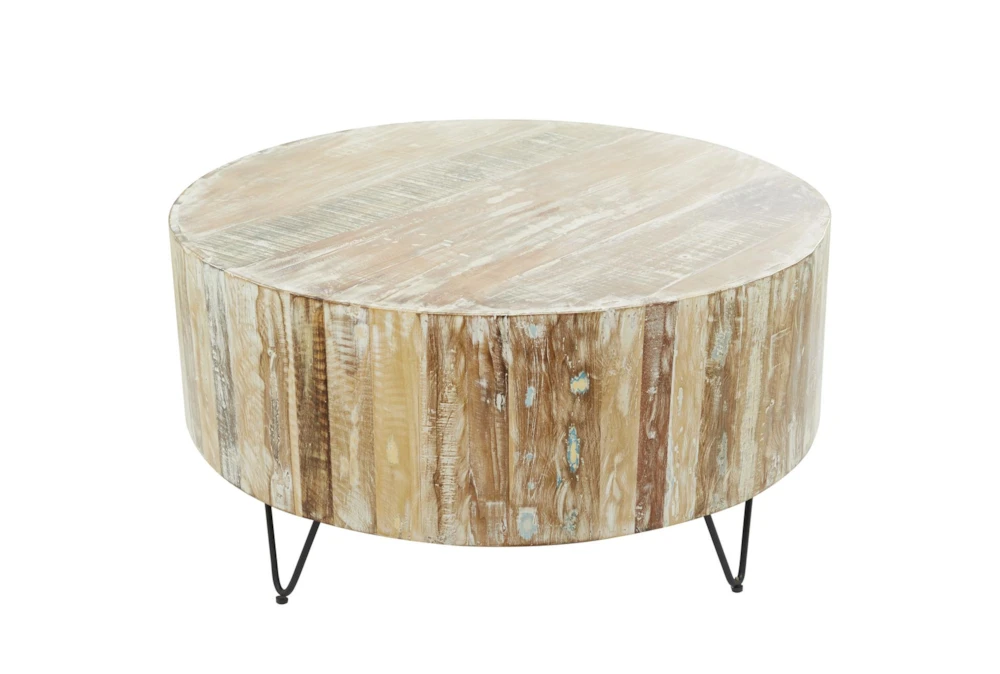 Russ Drum Round Coffee Table