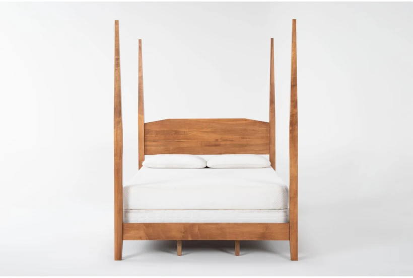Kennedy Toffee King Wood Poster Bed - 360