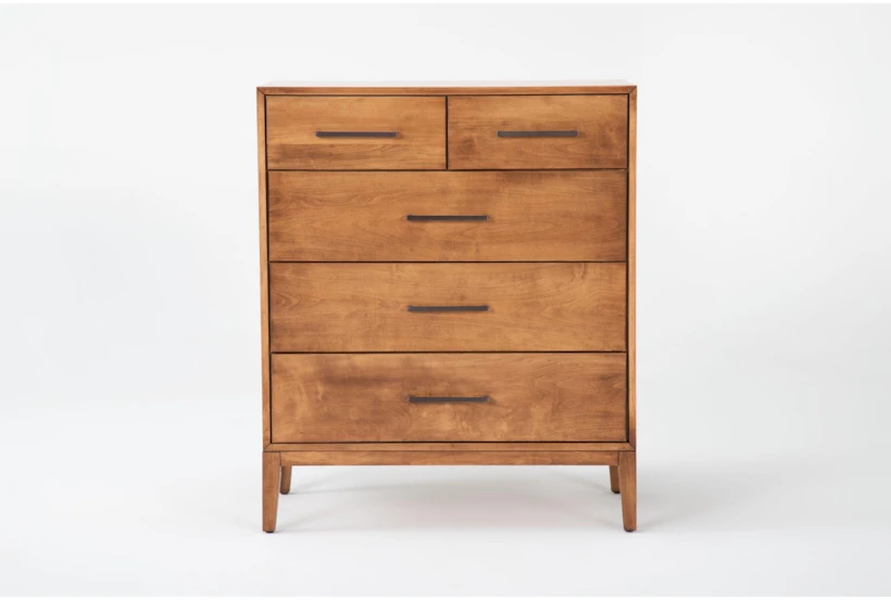 Kennedy Toffee 5-Drawer Chest - 360
