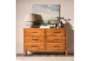 Kennedy Toffee 6-Drawer Dresser - Room