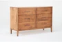 Kennedy Toffee 6-Drawer Dresser - Side