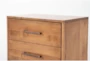 Kennedy Toffee 2-Drawer Nightstand Set Of 2 - Detail
