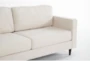 Calais Vanilla 142" 4 Piece Sectional with Left Arm Facing Chaise - Detail