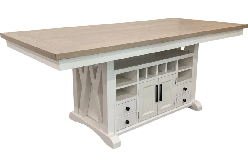 Amery 72-90" Island Counter Table - 360