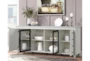Gatehouse 84" Rustic Tv Stand With 4 Doors - Storage