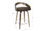 Gregg Brown Faux Leather Counter Stool Set Of 2 - Detail