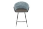 Braiden Blue Counter Stool  - Front