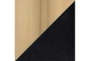 Allie Black Modern Adjustable Height Bar Stool Set Of 2 - Material