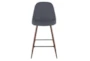 Abel Blue Counter Stool Set Of 2 - Front