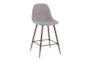 Abel Grey Counter Stool Set Of 2 - Front