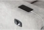 Zane II Power Rocker Recliner with Power Headrest & USB - Detail