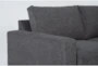 Araceli II Pewter 138" 3 Piece Sectional with Right Arm Facing Chaise - Detail