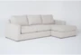 Araceli II Sand 2 Piece Full Sleeper Sectional with Right Arm Facing Chaise - Signature