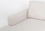 Araceli II Sand 138" 4 Piece Full Sleeper Sectional with Left Arm Facing Chaise - Detail