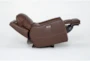 Montana Brown Leather Zero Gravity Recliner with Power Headrest & USB - Side
