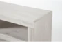 Kenzie II White 72" Modern TV Stand - Detail