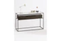 Perry Storage Console Table With Glass Top - Room