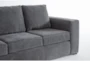 Sebastian Slate 109" 2 Piece Sectional with Left Arm Facing Convertible Sleeper - Detail